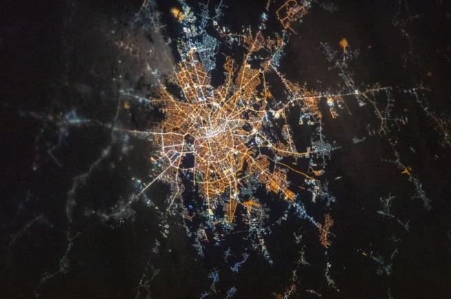 Bucureștiul, văzut din spațiu, arată spectaculos
