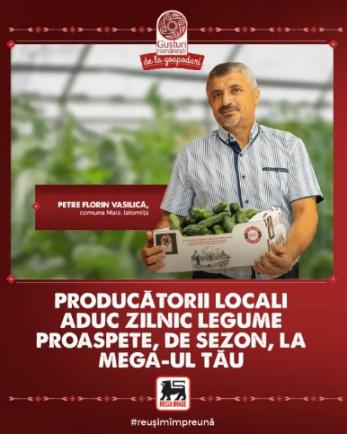 Mega Image sprijină producătorii români de legume