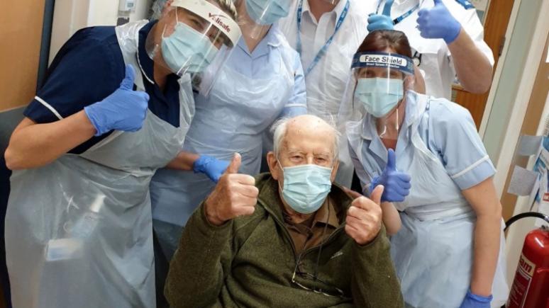 Coronavirus în Marea Britanie: un bărbat de 101 ani s-a vindecat după ce s-a luptat 2 săptămâni cu noul coronavirus
