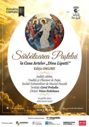 Casa Artelor ”Dinu Lipatti”: Sărbătoarea Paștelui, celebrată cu un recital extraordinar de muzică sacră