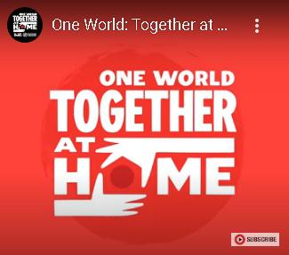 Concert unic în lume: The One World – Together At Home