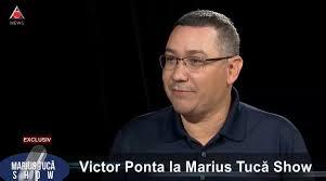 ORA 18.00: Victor Ponta, președintele Pro România, EXCLUSIV LA MARIUS TUCĂ SHOW