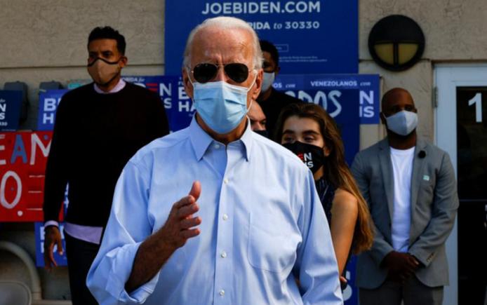 Joe Biden imploră populația Americii să poarte mască