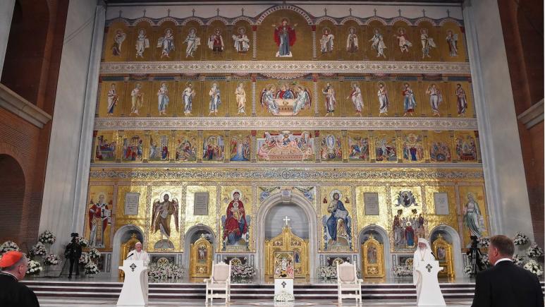 Cel mai mare iconostas ortodox din lume – la Catedrala Mântuirii Neamului