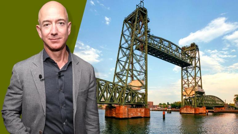 Olanda: Un pod istoric va fi demontat pentru a lăsa să treacă iahtul lui Jeff Bezos 