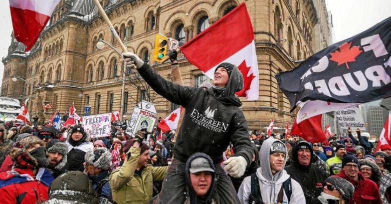 Protestele din Canada: Ontario renunță la pașaportul vaccinal începând cu 1 martie