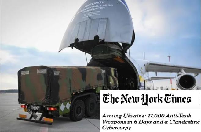 17.000 de arme americane au trecut prin România și Polonia spre Ucraina, scrie New York Times