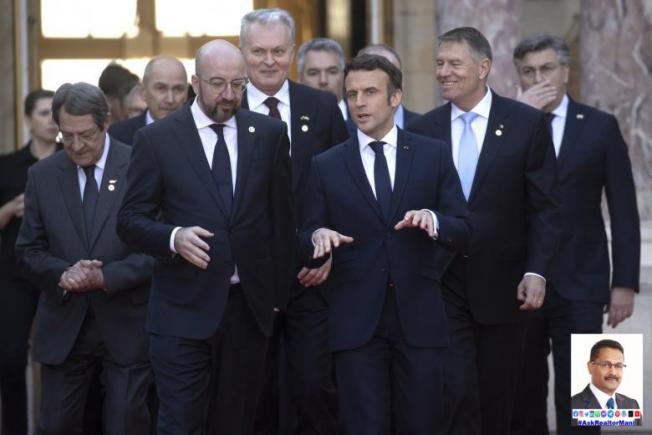 Summit-ul de la Versailles: UE exclude aderarea rapidă a Ucrainei