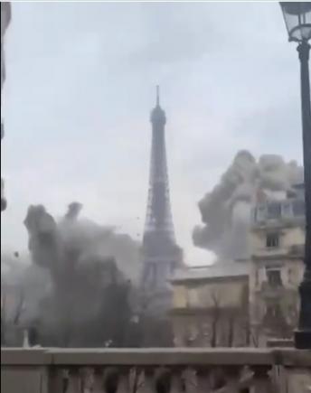 "Astăzi este Ucraina, mâine va fi toată Europa": parlamentul ucrainean difuzează un video cu bombardarea fictivă a Parisului