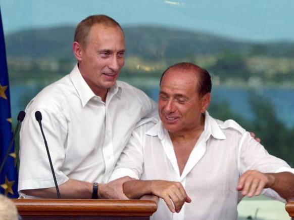 Berlusconi „dezamăgit și îndurerat” de comportamentul prietenului său Putin