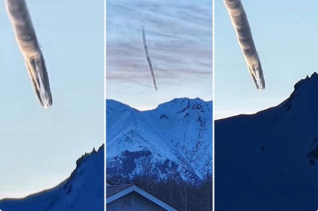 Formațiunile ciudate de nori peste Alaska stârnesc teorii ale conspirației