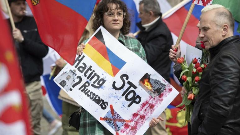 În Germania, „procesiuni ale rușinii” în sprijinul Rusiei