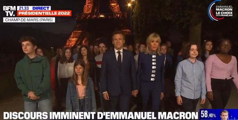 Postul francez BFMTV anunță victoria lui Macron „din greșeală” cu mult înainte de rezultatele oficiale