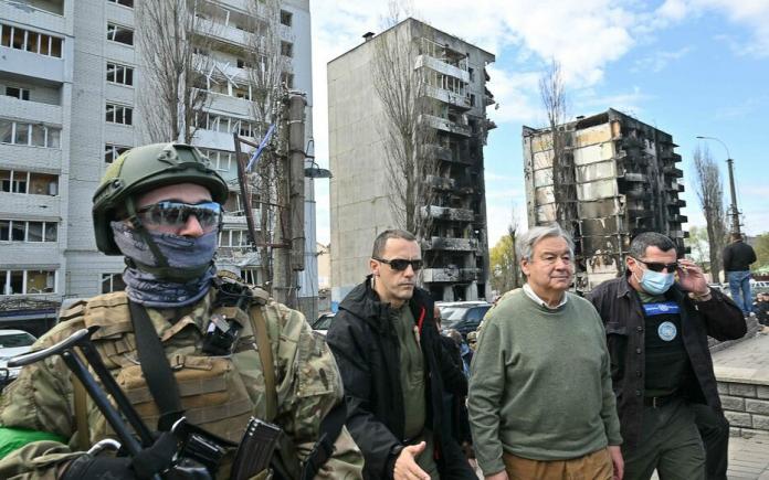 "Lumea îi datorează Ucrainei securitate: am bătut la ușa NATO, dar nu s-a deschis", spune ministrul de externe ucrainean