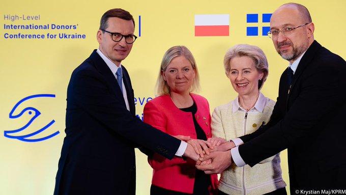 Conferința donatorilor pentru Ucraina a strâns 6,5 miliarde de dolari: un punct de plecare pentru un „Plan Marshall”