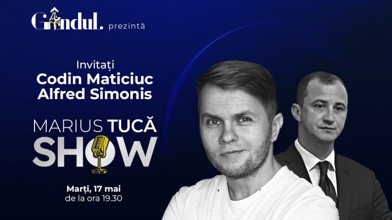 Marius Tucă Show – ediție specială. Invitați: Codin Maticiuc, Alfred Simonis, Victor Ponta - video