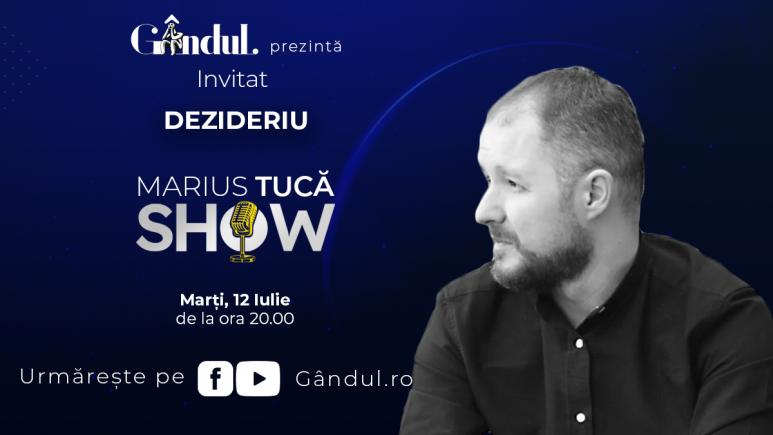 Marius Tucă Show – ediție specială. Invitat: Dezideriu - video