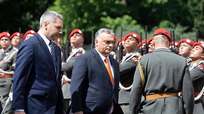 Viktor Orban în vizită la Viena după criticile pentru „amestecul de rase”: Ungaria este propriul ei șef, „nu Bruxelles”