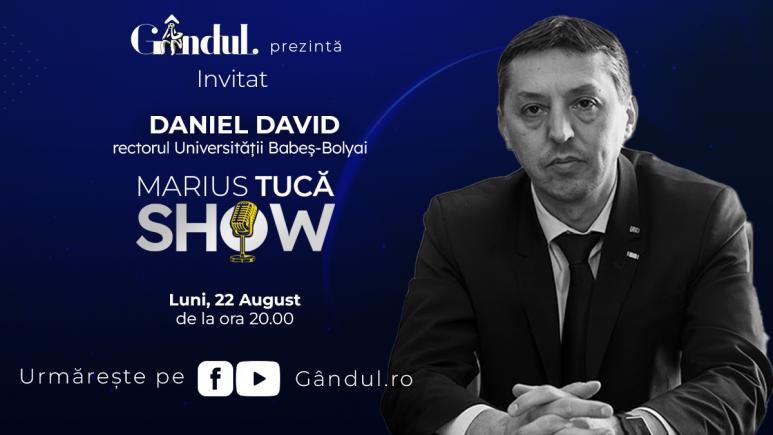 Marius Tucă Show – ediție specială. Invitat: Daniel David - video