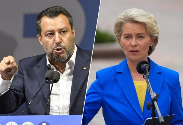 Matteo Salvini îi cere Ursulei von der Leyen să se scuze sau să demisioneze: „Ce este asta, o amenințare? Aroganță rușinoasă"