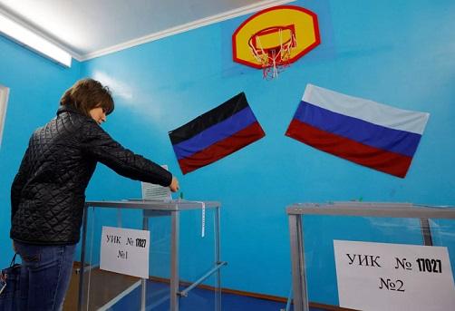 Referendumuri de anexare în Ucraina: autoritățile pro-ruse revendică victoria la Zaporojia, Herson și Lugansk