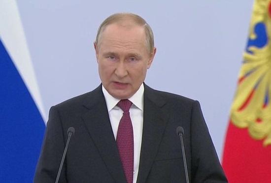Discursul lui Putin despre anexarea regiunilor ucrainene:  „Ei devin cetățenii noștri pentru totdeauna”