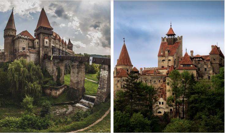 Două dintre cele mai frumoase castele din Europa se află în România