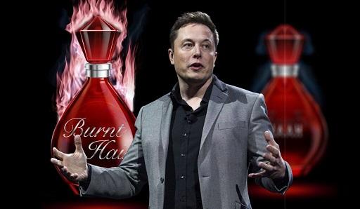 Elon Musk se declară pe twitter "vânzator de parfum" și este încântat de succesul parfumului său „Păr ars”