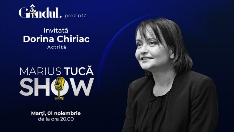 Marius Tucă Show – ediție specială. Invitată: Dorina Chiriac - video