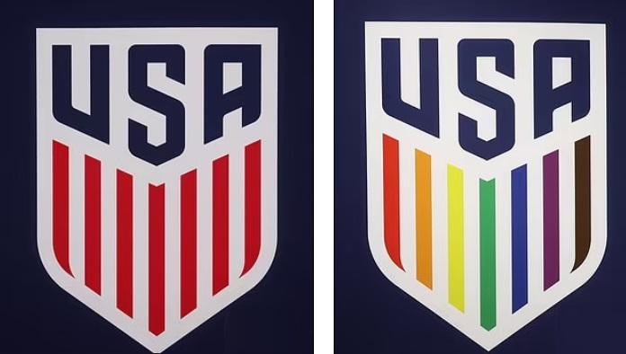 CM din Qatar: Echipa de fotbal a SUA și-a schimbat emblema înlocuind liniile roșii cu culorile curcubeului în sprijinul LGBTQ+