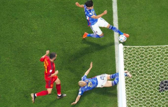 CM din Qatar: fotografia incredibilă a golului care califică Japonia și elimină Germania
