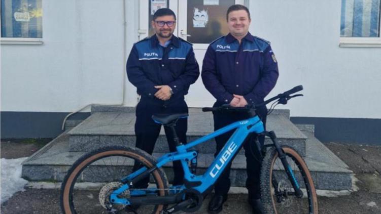 Bicicletă furată din Germania, descoperită la 2000 km în Vrancea: ”Au găsit-o! Este incredibil!”