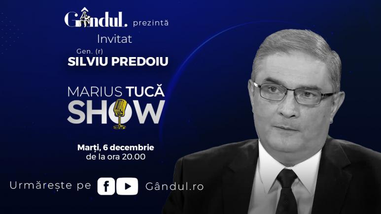 Marius Tucă Show – ediție specială. Invitat: Gen. (R) Silviu Predoiu - video