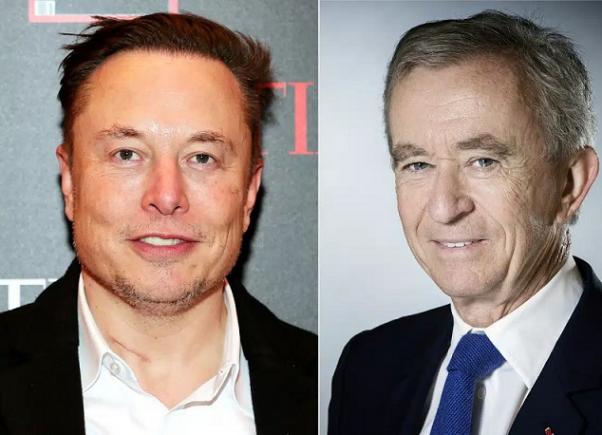 Elon Musk a pierdut pentru scurt timp titlul de cel mai bogat om din lume în favoarea lui Bernard Arnault