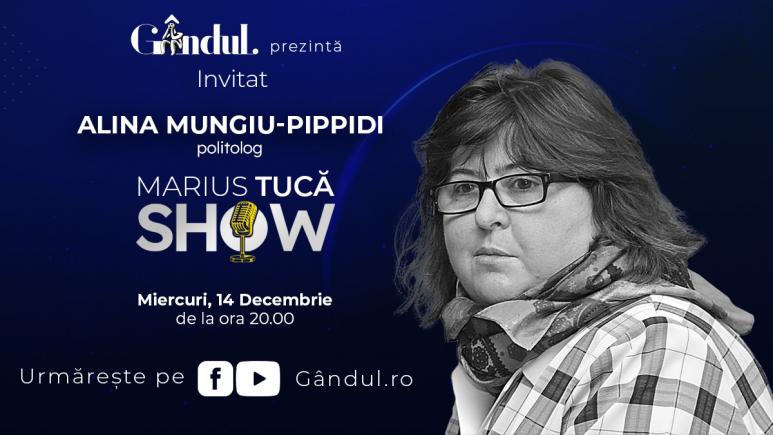 Marius Tucă Show – ediție specială. Invitată: Alina Mungiu-Pippidi - video