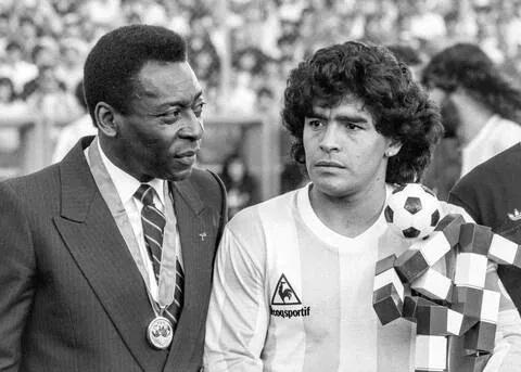 Pele sau Maradona? Dezbaterea va continua cu privire la cine a fost "cel mai mare jucător"