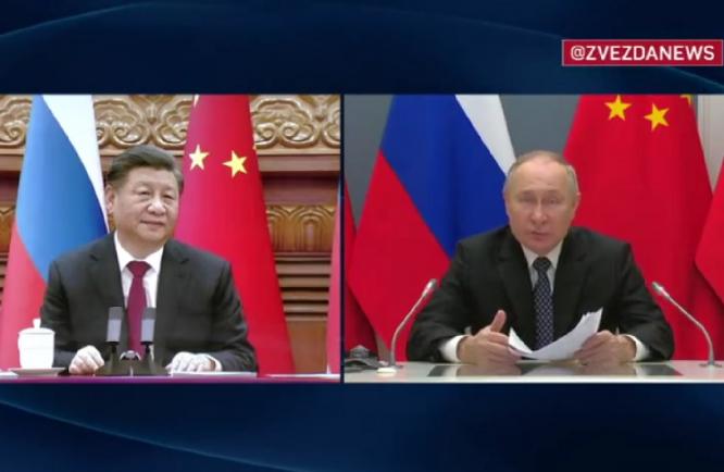 Vladimir Putin i-a spus lui Xi Jinping că dorește să consolideze cooperarea militară ruso-chineză