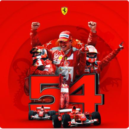 Marele campion Michael Schumacher nu este uitat de fost sa echipă în ziua în care împlinește 54 de ani