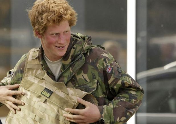 Harry șochează armata britanică