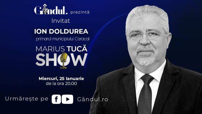 Marius Tucă Show – ediție specială. Invitat: Ion Doldurea, primarul municipiului Caracal - video
