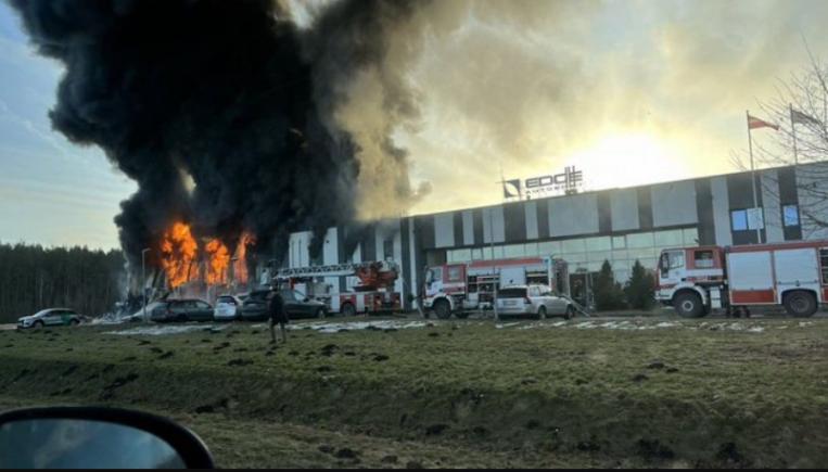 Letonia: incendiu într-o fabrică de drone americană
