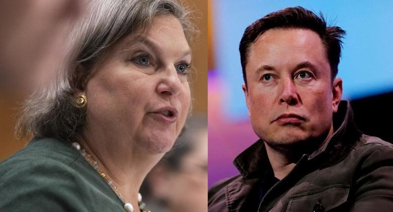 Elon Musk o acuză pe Victoria Nuland că vrea escaladarea războiului din Ucraina