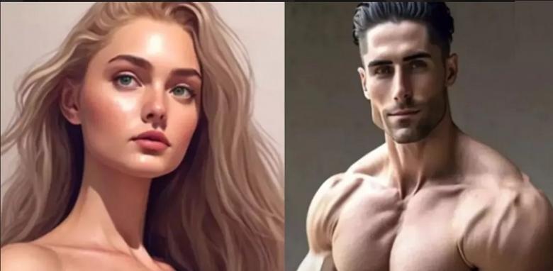 Cum arată femeia și bărbatul „perfecți” conform inteligenței artificiale