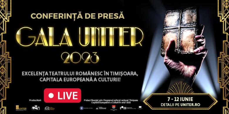 Gala Premiilor UNITER revine la Timișoara