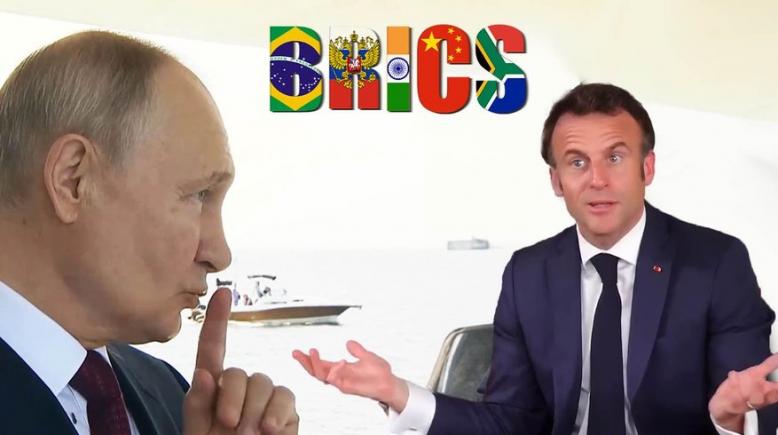 Macron s-a autoinvitat la summitul BRICS: "În nici un caz!" răspunde Rusia 