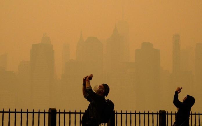 Incendii în Canada: Montreal are cel mai poluat aer din lume