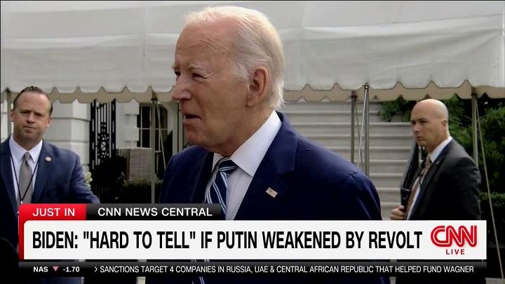 Biden îl numește pe Putin un „paria” care „pierde în mod clar războiul din Irak"
