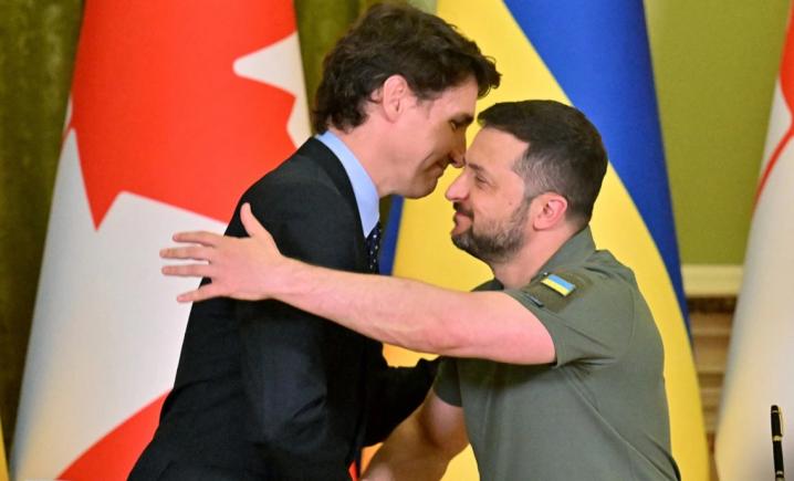 Zelensky către Trudeau: „Nu mă îndoiam că vei alege tabăra libertății și justiției”