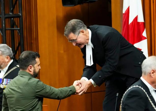 Președintele Parlamentului din Canada a demisionat din cauza omagiului adus unui fost soldat nazist