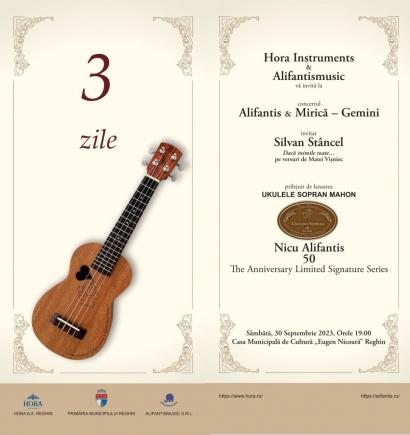 ”Risipitorul de iubire” ne invită la concert! Concert Lansare Ukulele Nicu Alifantis 50